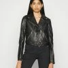 Patrizia Pepe GIUBBOTTO - Leather Jacket - Nero -Patrizia Pepe Shop fa85591644b24d86857a75ec2ea9053c