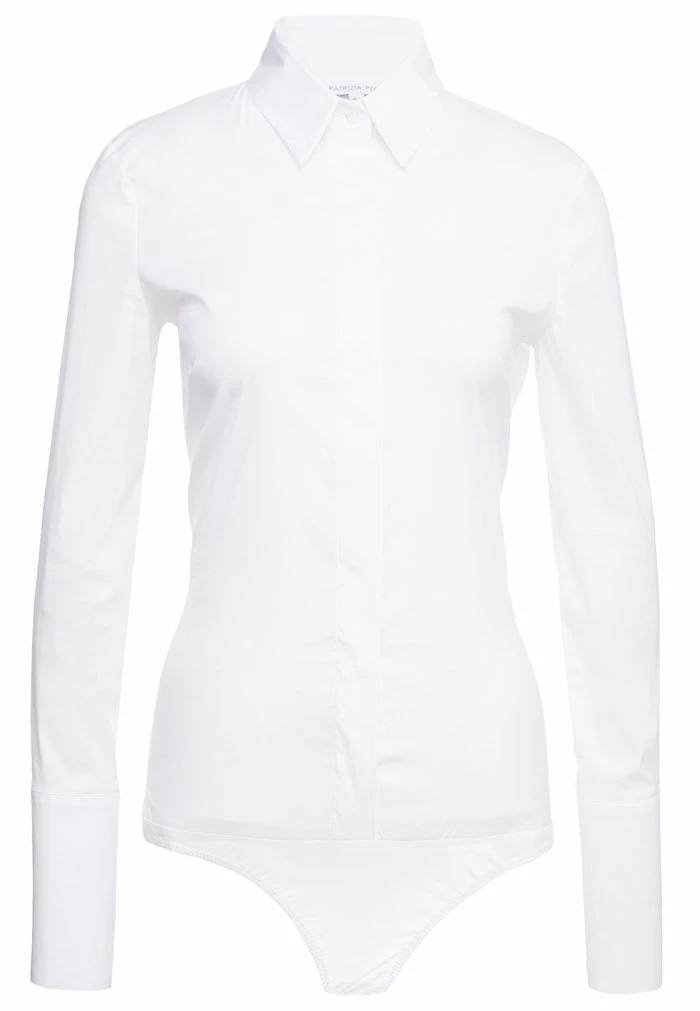 CARRY OVER - Button-down blouse - bianco ottico Patrizia Pepe CARRY OVER - Button-down Blouse - Bianco Ottico -Patrizia Pepe Shop faeabab5340840a0ab09fdebe0893fbd