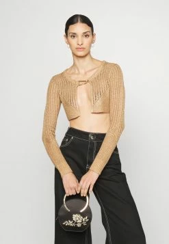 Patrizia Pepe Cardigan - Light Gold-coloured -Patrizia Pepe Shop faf8b545cd114449adf39a1f5c5758ff