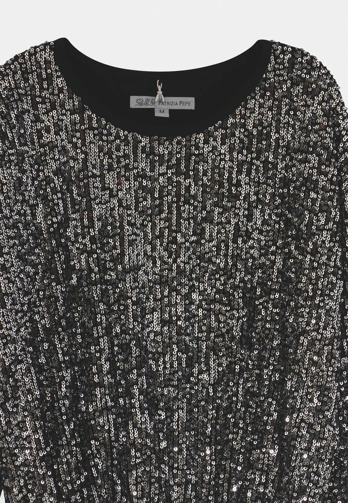 ABITO PAILLETTES MINIME - Cocktail dress / Party dress - silver-coloured Patrizia Pepe ABITO PAILLETTES MINIME - Cocktail Dress / Party Dress - Silver-coloured -Patrizia Pepe Shop fb17bb1145ea4ea485b3b838b01df0c6