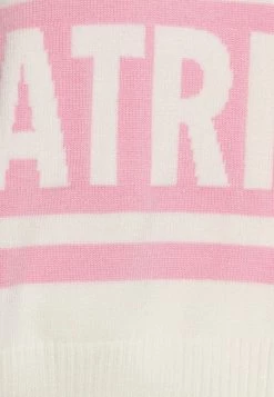 Patrizia Pepe MAGLIA - Jumper - White/bonbon Pink -Patrizia Pepe Shop fbc62c60353d4209a9fc415287edfd2e