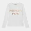Patrizia Pepe LOGO MACULATO - Long Sleeved Top - White 1 Patrizia Pepe LOGO MACULATO - Long Sleeved Top - White -Patrizia Pepe Shop fc7a9761e5d54e5bb545604da22fc523