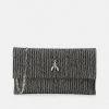 Patrizia Pepe FLY GLITTER - Clutch - Silver/black -Patrizia Pepe Shop fcd60f5aaead40c4a46bc061a7982b26
