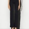 Patrizia Pepe PANTALONI TROUSERS - Bootcut Jeans - Nero -Patrizia Pepe Shop feb78b43a335439a8ad61e13ec57e72b